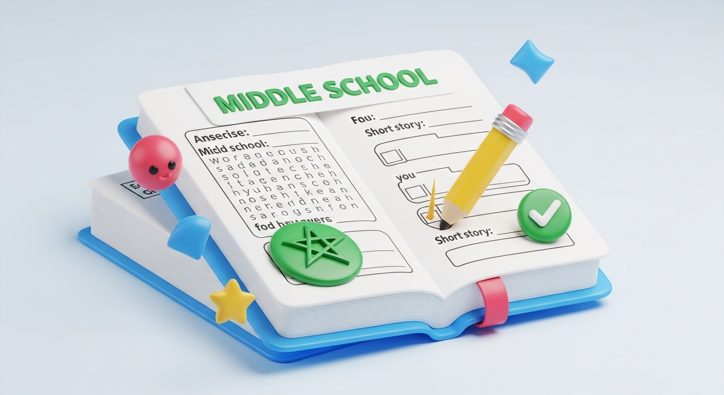 Middle school worksheet