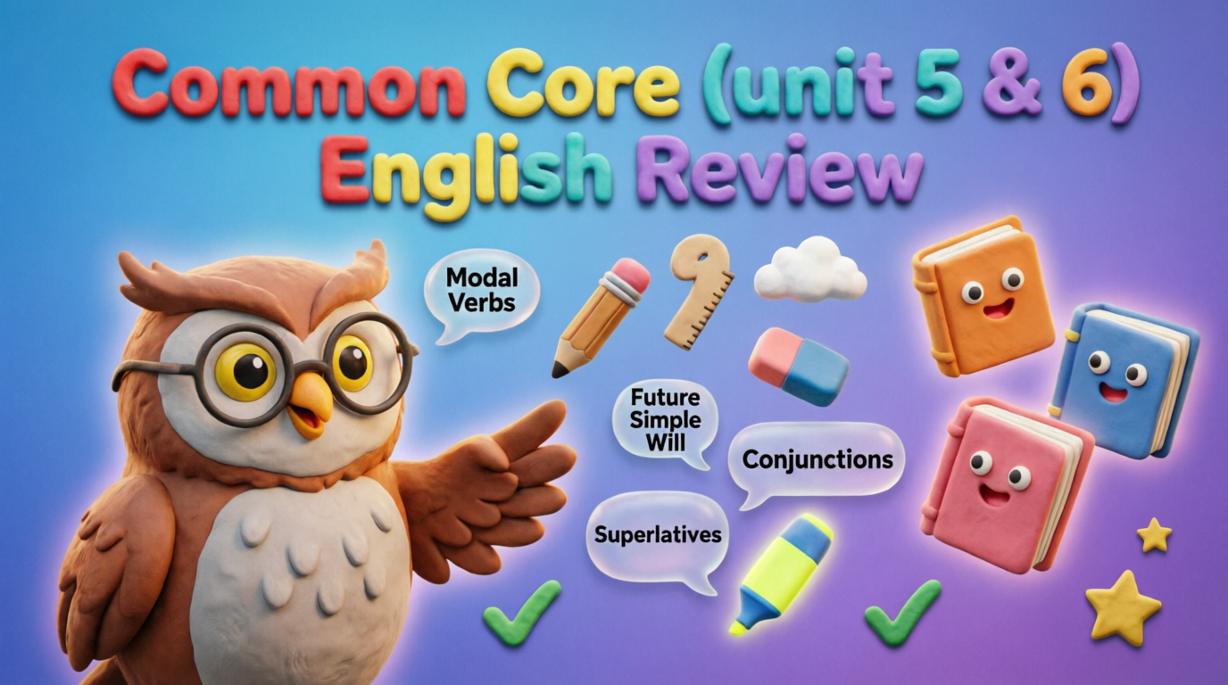 Common Core (unit 5 & 6) English Review