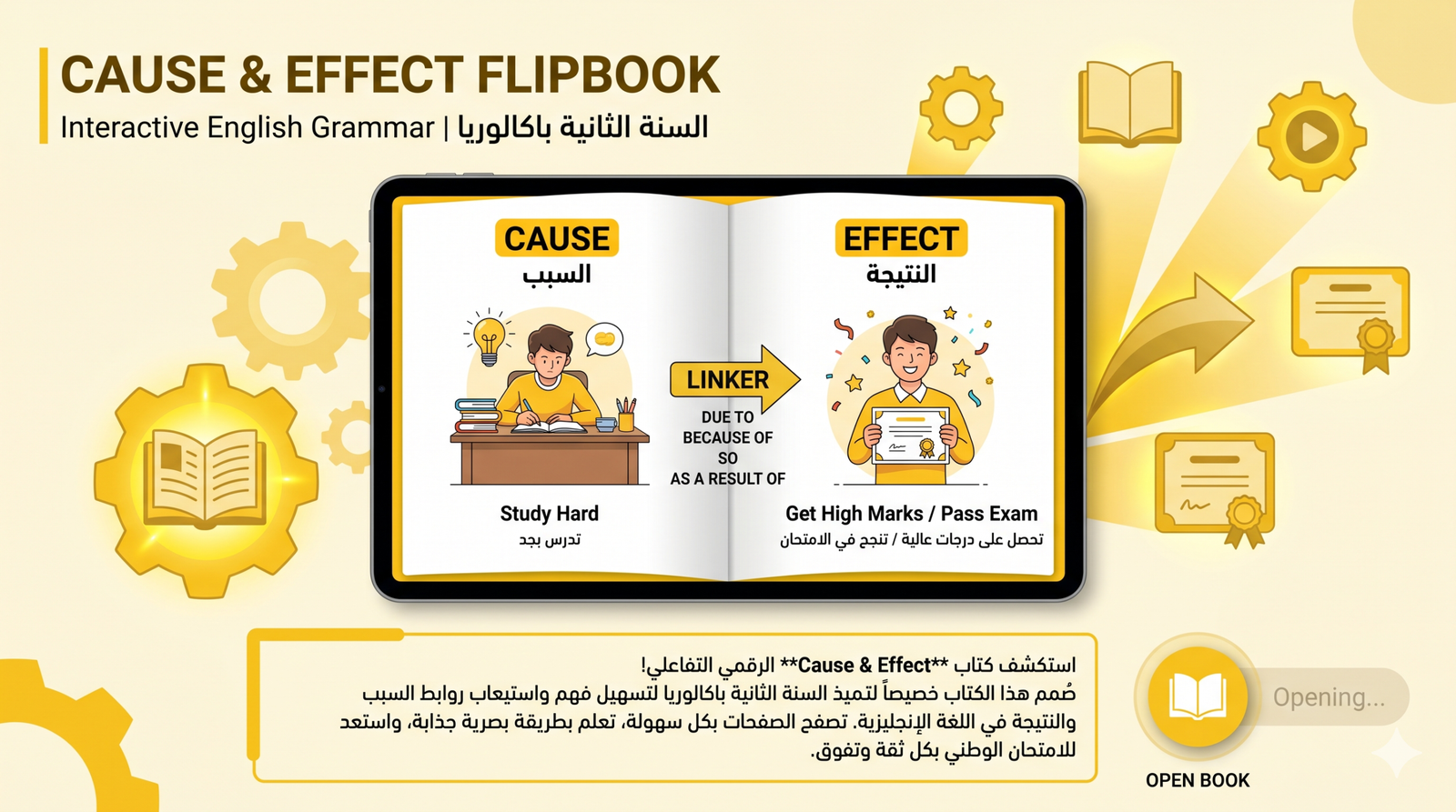 Cause & Effect Flipbook