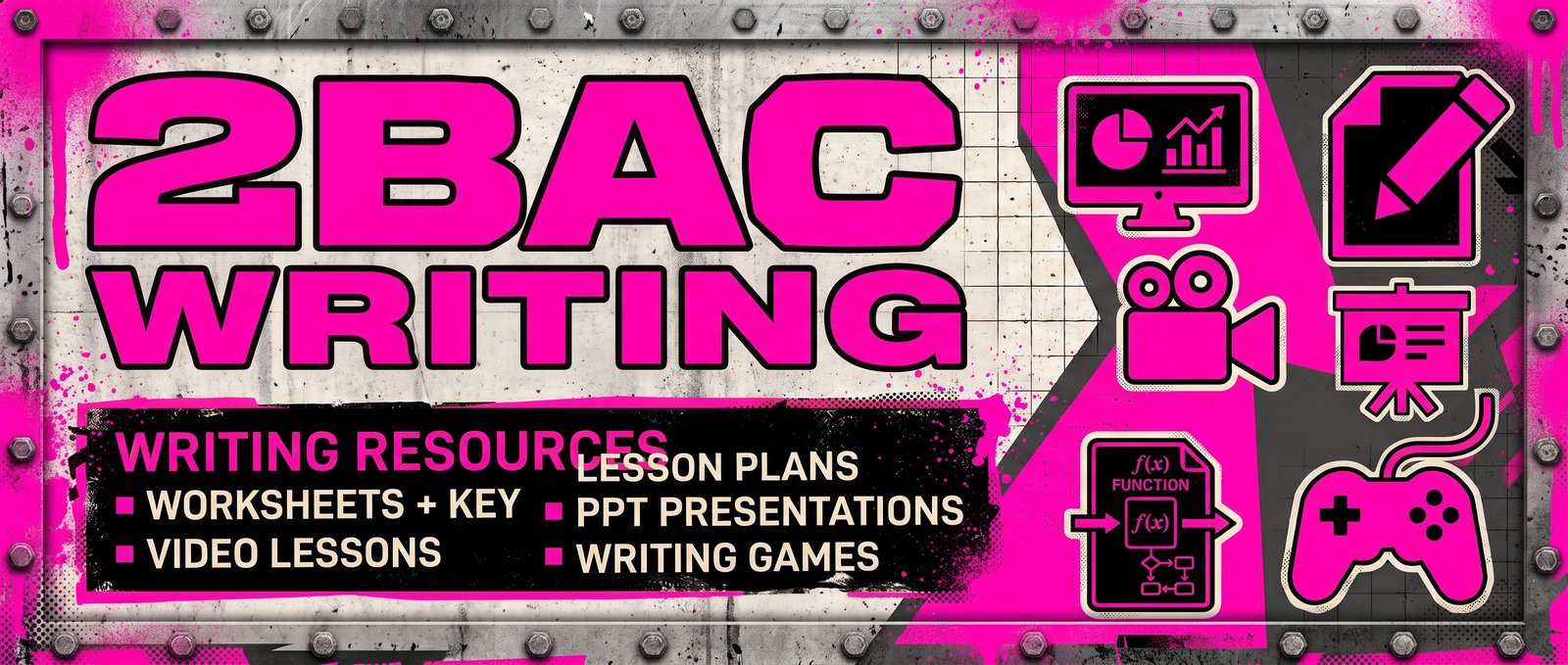2BAC Listening (Worksheets + Key, Videos, Lesson Plan, PPT, Games)
