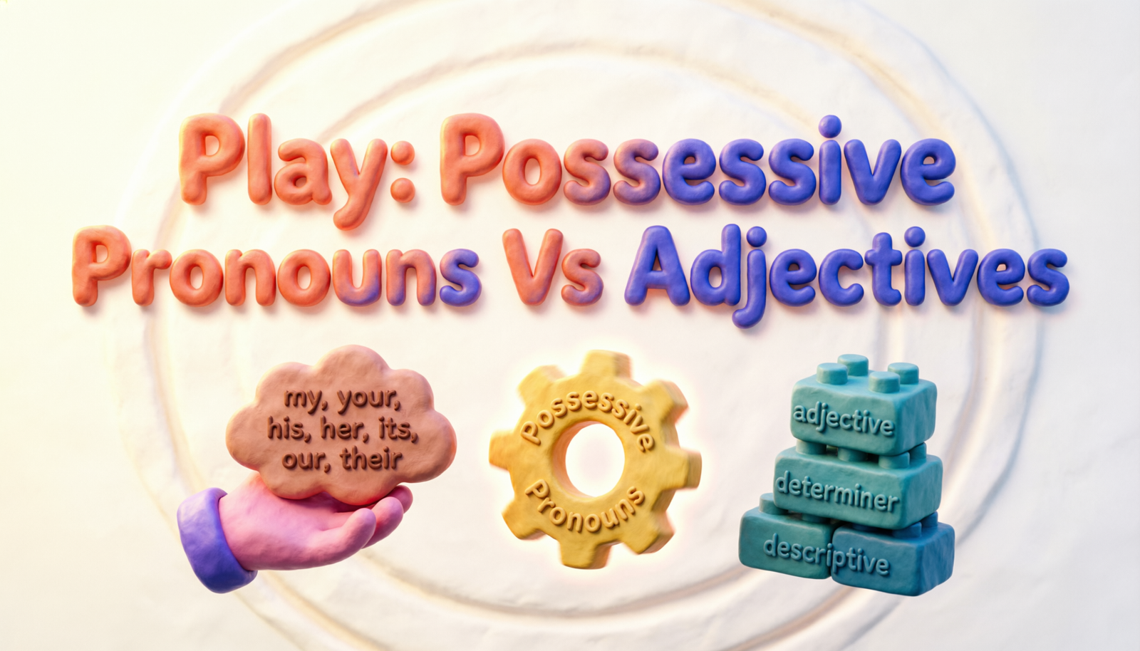 Possessive Pronouns Vs Adjectives